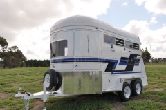 Olympic Mustang Horse Float Windows