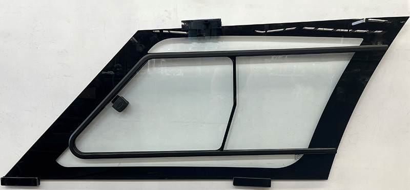 Direct-glazed sliding marine window detail