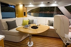 Curved Boat Windows