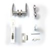 AUSWIDE FULL STAINLESS STEEL POLISHED LEVER LOCKSET