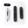 LOCK SLID ANOD. BLK 28.5-38mm MS TALON H/DUTY BACKSET