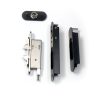 LOCK SLID ANOD. BLK 28.5-38mm MS TALON H/DUTY BACKSET