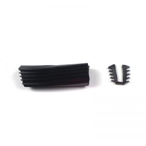 N693 GLAZING RUBBER CHANNEL BLK - P/MTR