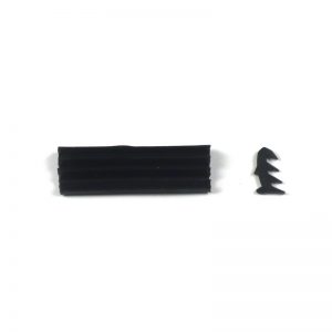 Black Vented Door Panel Rubber Wedge