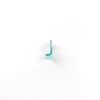 Sliding Glass Cabinet Door Threaded Ring Set