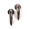 Narrow Backset & Striker Plate Lockset Stainless Steel