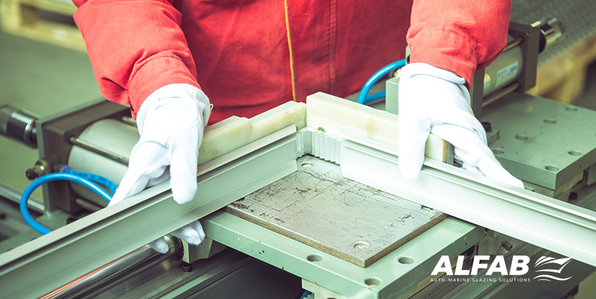 Aluminium extrusion profiles for marine manufacturing