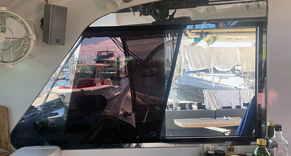 Marine Sliding Window Open