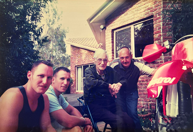 Three generations of the ALFAB family