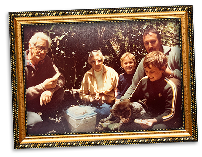 John Maddison and family